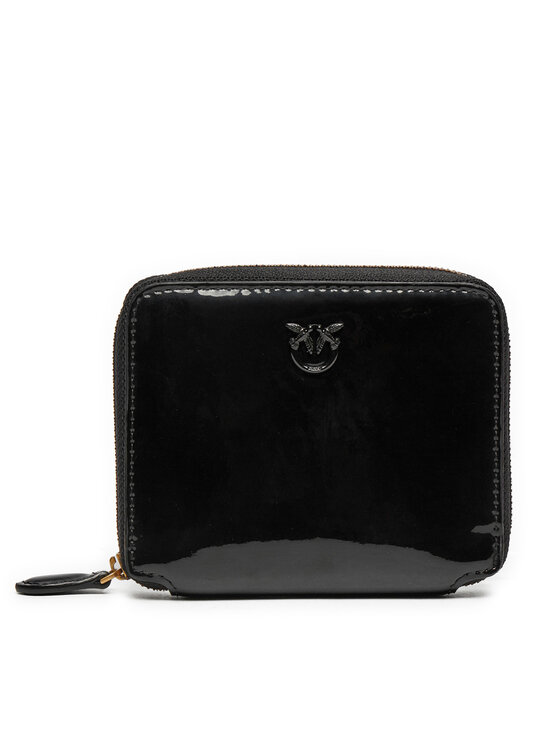Pinko Veľká dámska peňaženka Taylor Zip Around AI 24-25 PCPL 100249 A1UP Čierna