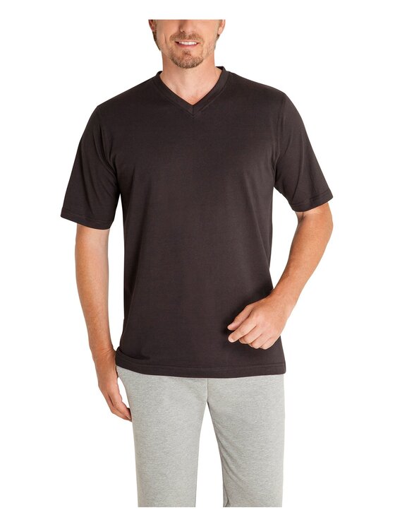 hajo hajo T-Shirt 26104 Czarny Comfort Fit