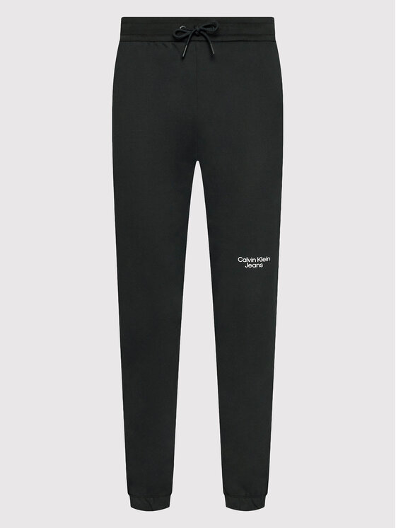 Calvin Klein Jeans Calvin Klein Jeans Spodnie dresowe J30J320590 Czarny Regular Fit