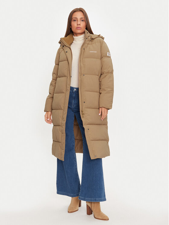 Guess Guess Zimné bundy W4BL26 WGII2 Béžová Regular Fit