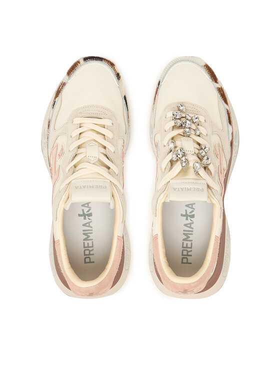Premiata Premiata Sneakersy Lauryn Var 8456K Krémová