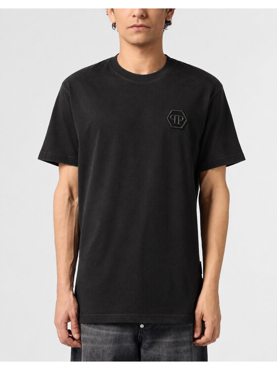 PHILIPP PLEIN PHILIPP PLEIN T-Shirt 31299 Czarny Regular Fit