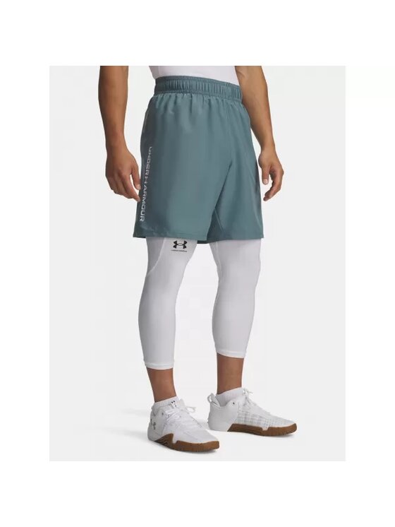 Under Armour Under Armour Szorty sportowe UA-1383356-587 Zielony ciemny Regular Fit