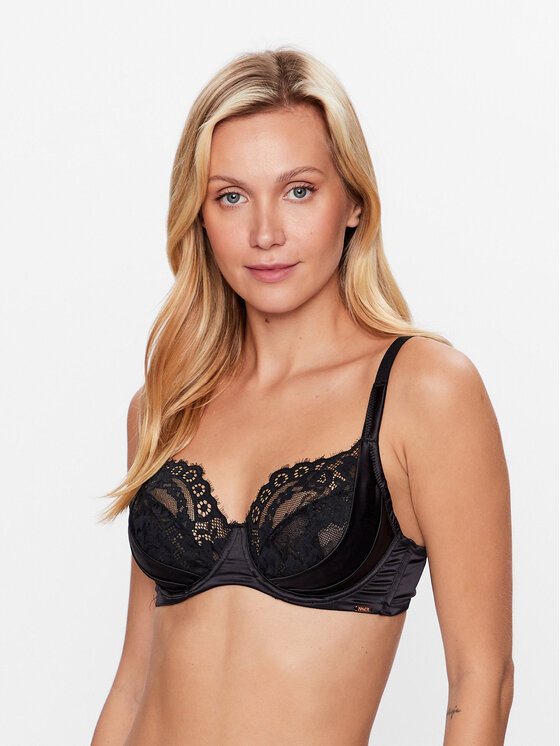 Hunkemöller Krūšturis ar stīpiņu Jacqueline 202047 Melns