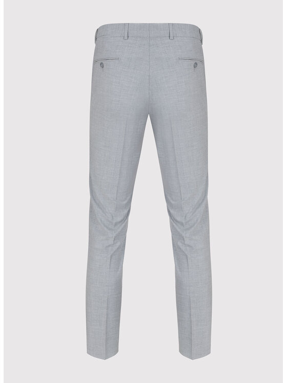 Pako Lorente Pako Lorente Spodnie garniturowe P23SF-6G-004 Szary Slim Fit