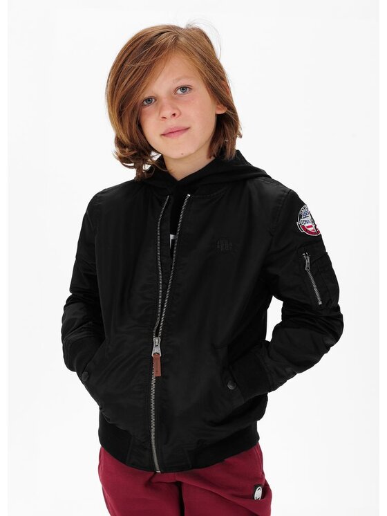 Dziecięca Kurtka przejściowa PITBULL, Rozmiar 128, Czarny, Kurtka