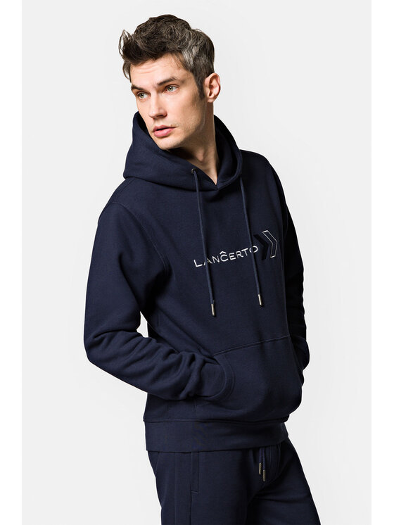 Lancerto Lancerto Bluza Laney BL073222000023 Granatowy Regular Fit