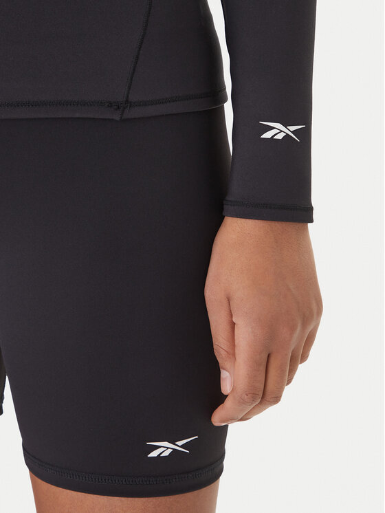 Reebok Reebok Тениска от техническо трико Reebok x Ewa Chodakowska RK25614CCW Черен Slim Fit