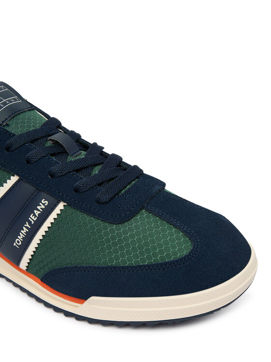 Tommy Jeans Tommy Jeans Sneakersy Tjm Retro Runner Cleated Winter EM0EM01664 Granatowy