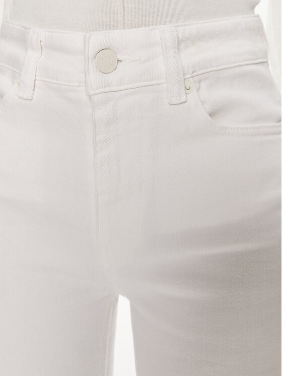 ViCOLO ViCOLO Τζιν DB5102 Λευκό Wide Leg