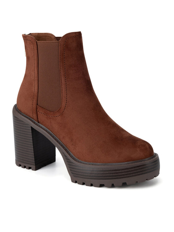 Nine West Nine West Botki WFA3374-1 Brązowy