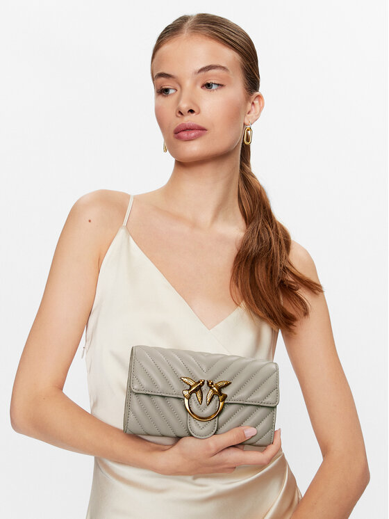 PINKO Pinko Сумка Love Mini Icon Wallet C PE 23 PLTT 10062 A0GK Сірий