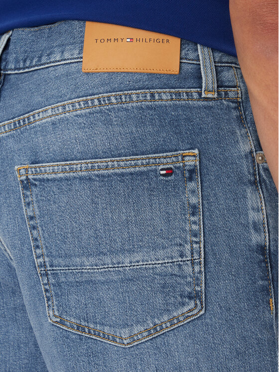 Tommy Hilfiger Tommy Hilfiger Jeans hlače Harlem MW0MW38815 Modra Tapered Fit