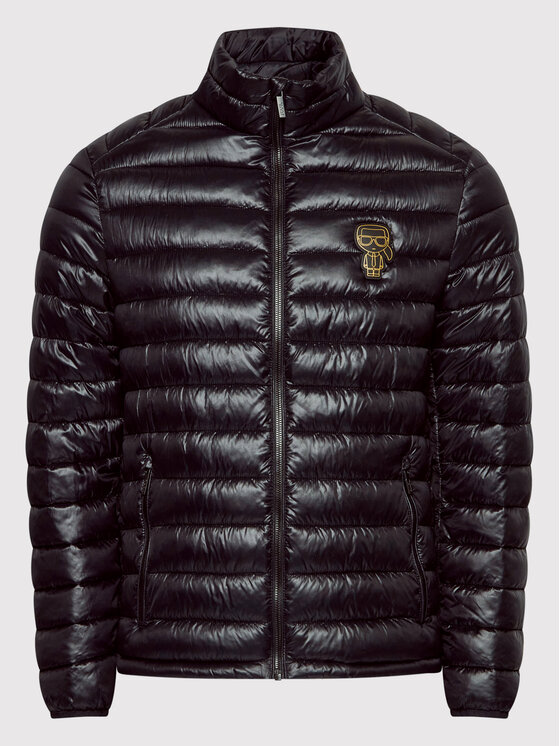 KARL LAGERFELD KARL LAGERFELD Pārejas jaka Blouson 505400 521590 Melns Regular Fit