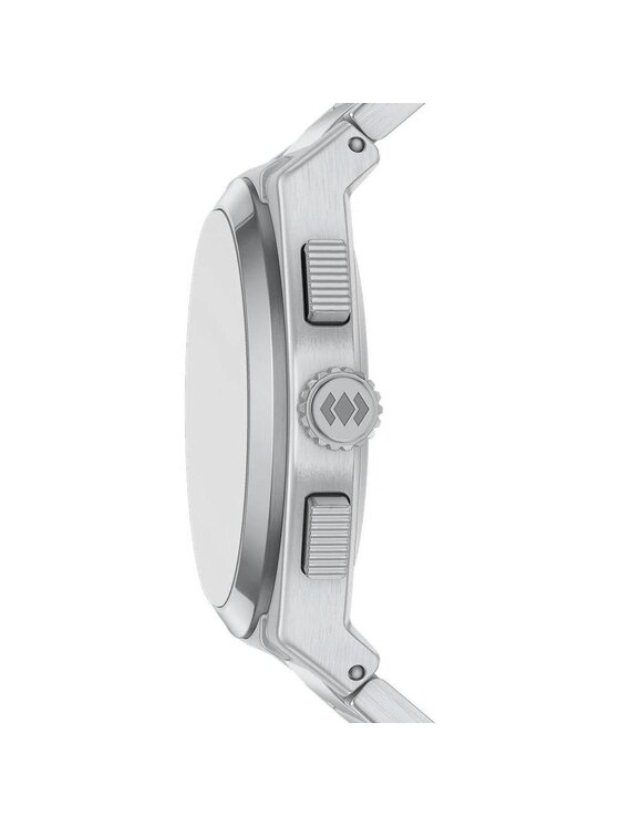 Fossil Fossil Zegarek FS6183 Srebrny