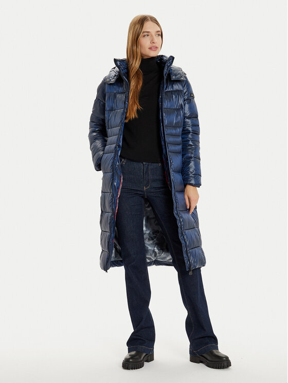 Frieda & Freddies Frieda & Freddies Kurtka zimowa 3880A Granatowy Regular Fit