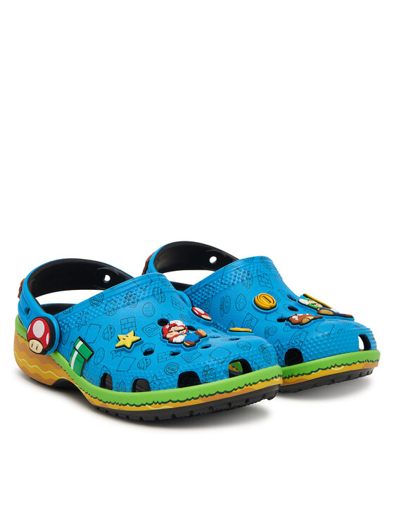 Crocs Crocs Natikači Super Mario Core Classic Clog Kids 212140 Pisana