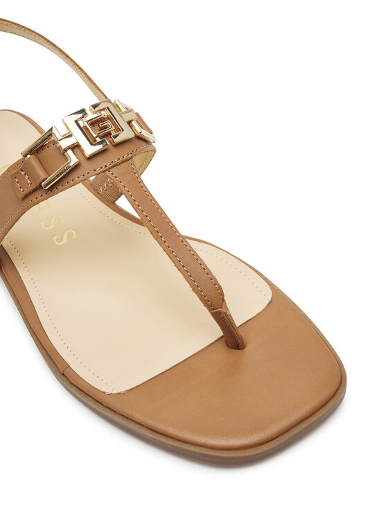 Guess Guess Sandali FLJREL LEA21 Rjava