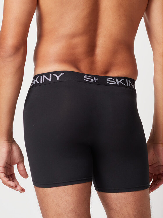 Skiny Skiny Sada 2 kusů boxerek 80686 Černá