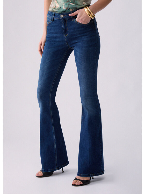 Liu Jo Liu Jo Jeansy UF6058DS04178349 Niebieski jasny Regular Fit