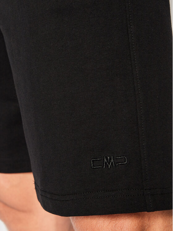 CMP CMP Αθλητικό σορτς 32D8137 Μαύρο Regular Fit