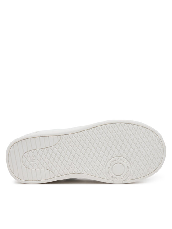 Calvin Klein Jeans Calvin Klein Jeans Laisvalaikio batai Low Cut Lece-UP V1A9-82009-1355X S Balta
