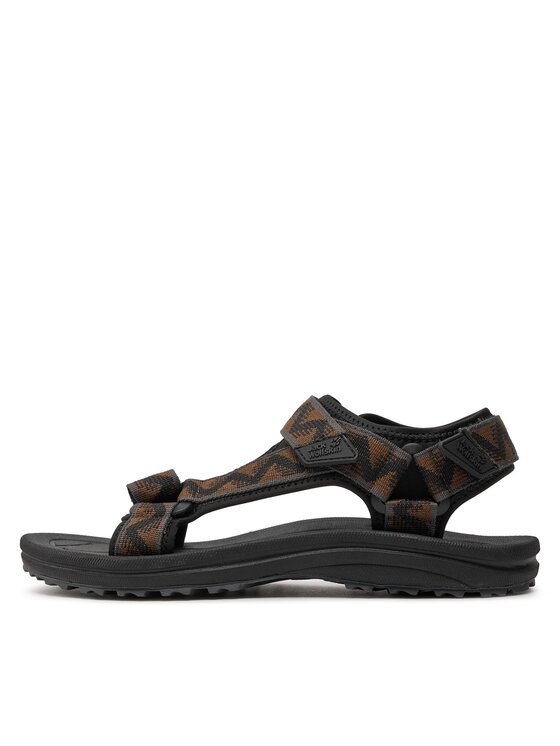 Jack Wolfskin Jack Wolfskin Sandály Wave Breaker 4052011 Hnědá