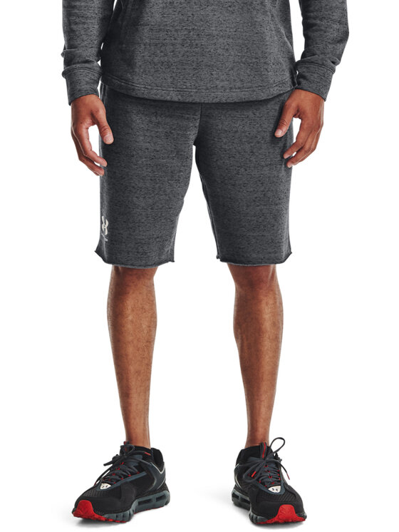 Under Armour Under Armour Športové kraťasy Ua Rival Terry 1361631 Sivá Regular Fit