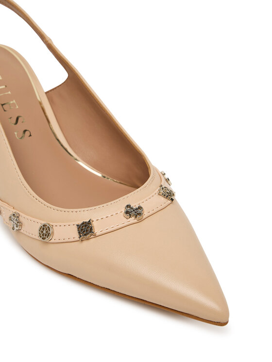 Guess Guess Обувки на ток FLPYAN LEA05 Бежов