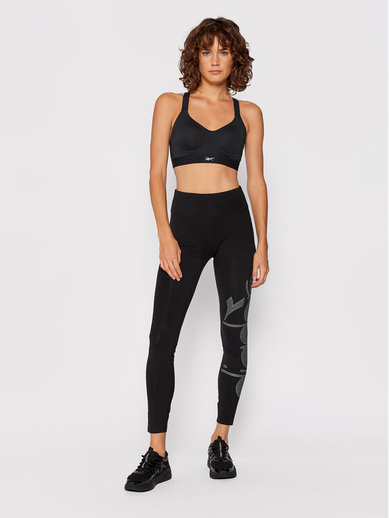 Diadora Diadora Legginsy Be One 102.176835 Czarny Slim Fit