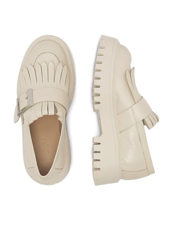 Badura Badura Loafersy DEBORAH-24SS200 Beżowy