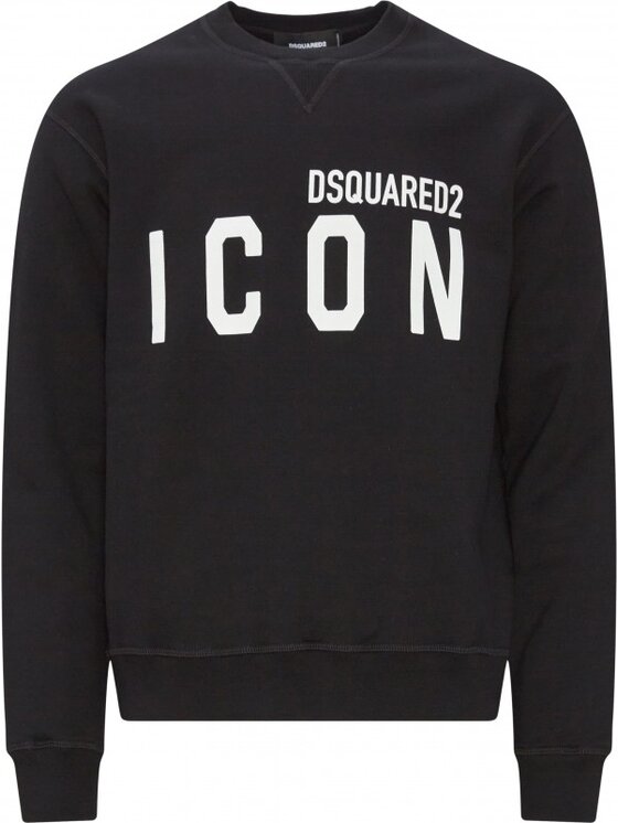 Dsquared2 Dsquared2 Mikina S79GU0004 S25515 Černá Regular Fit