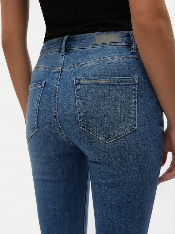 Vero Moda Vero Moda Farmer Flash 10302478 Kék Flared Fit