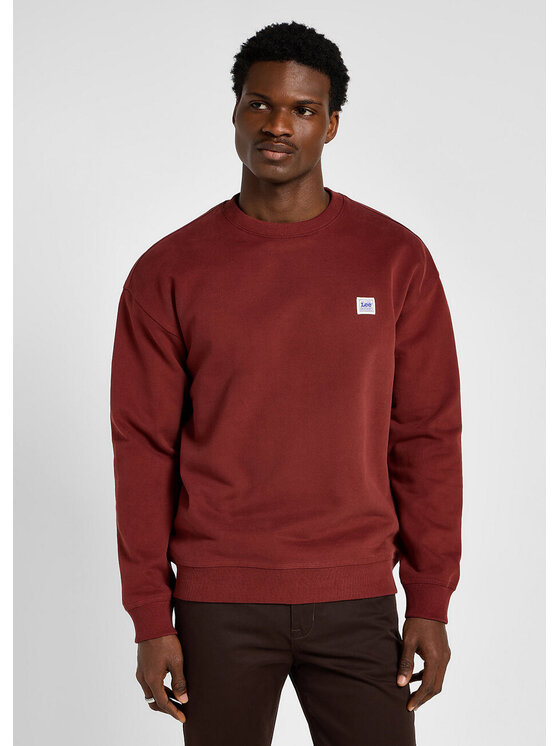 Lee Lee Felpa WORKWEAR SWS Marrone Loose Fit