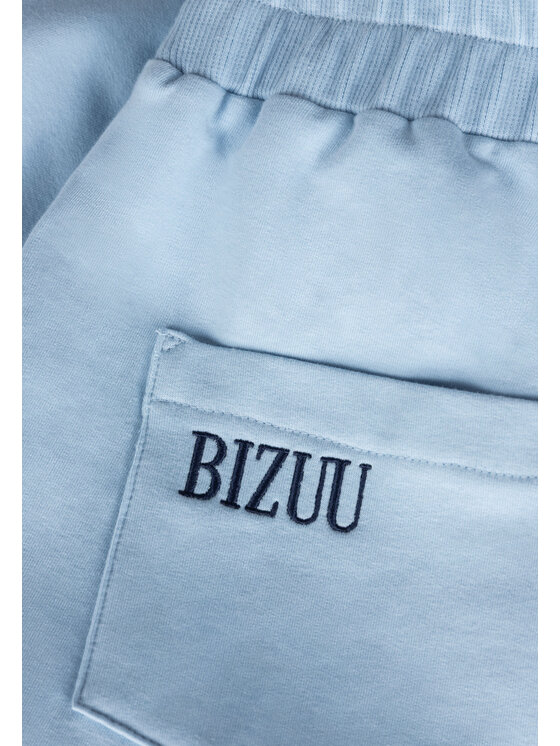 BIZUU BIZUU Szorty materiałowe ETHIES Niebieski Standard Fit