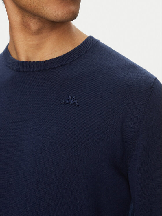 Robe di Kappa Robe di Kappa Sweater Elisio 62131MW Sötétkék Regular Fit