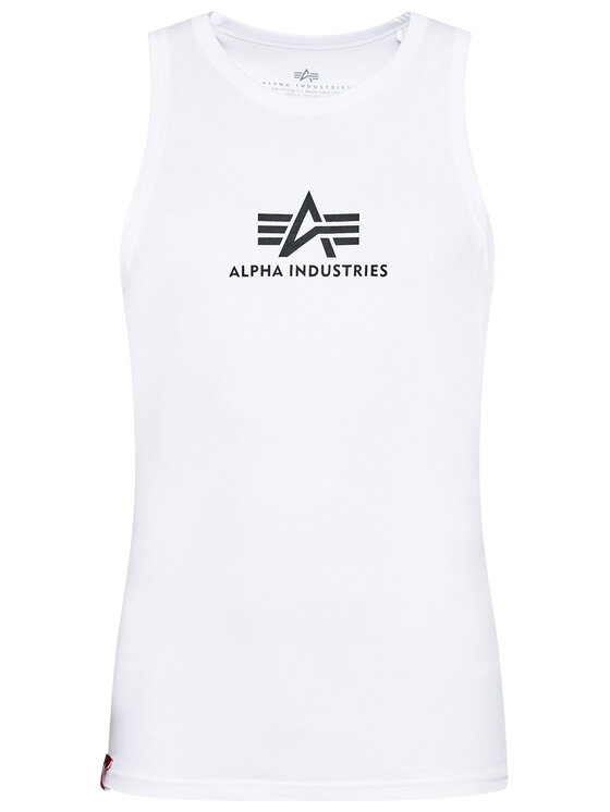 Alpha Industries Alpha Industries Tank top Basic 126566 Biela Regular Fit