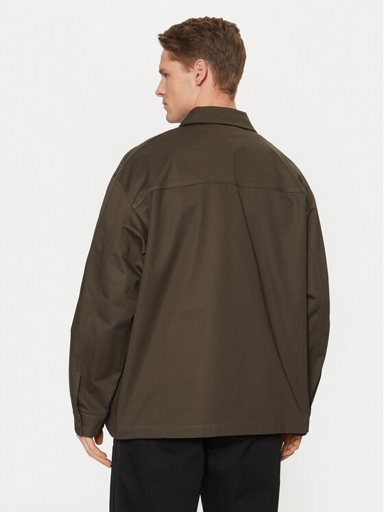 adidas adidas Srajca Premium Essentials Workwear JD3343 Khaki Loose Fit