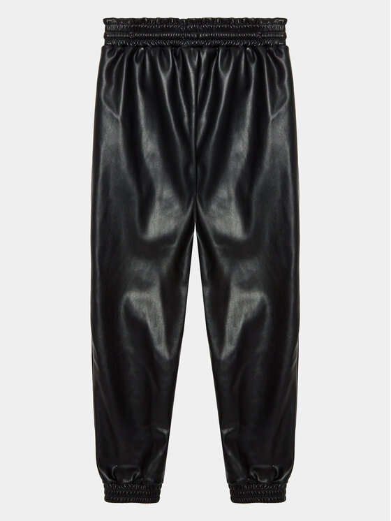 Guess Guess Pantaloni di tessuto J3YB04 WE8D0 Nero Regular Fit
