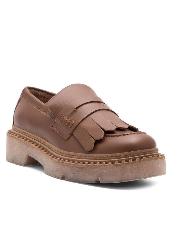 Badura Badura Loafersy SINES-23FW110-V Hnědá