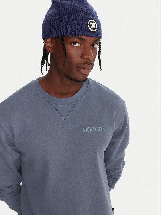 Quiksilver Quiksilver Sweatshirt Salt Water Graphic EQYFT05127 Blau Comfort Fit