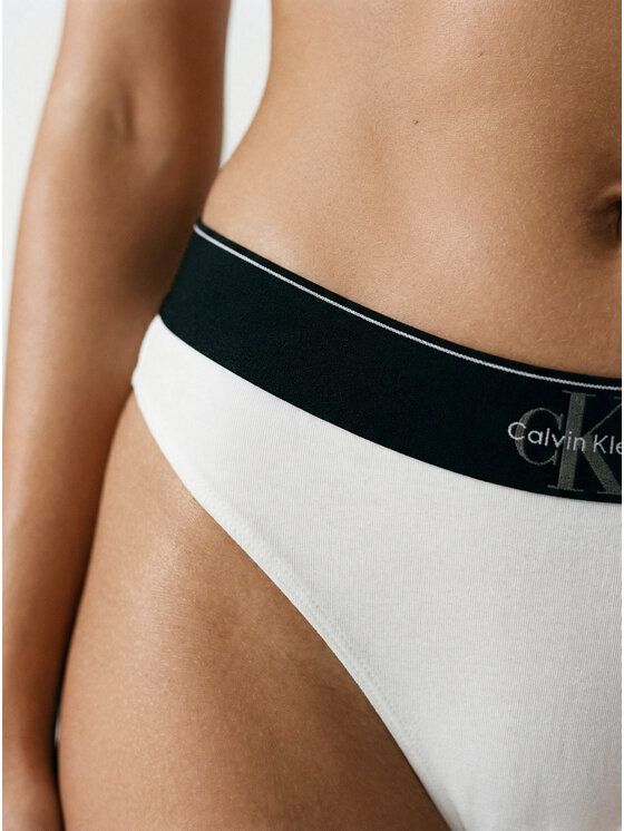 Calvin Klein Underwear Calvin Klein Underwear Klasične spodnje hlačke LV00QF8705 Bela