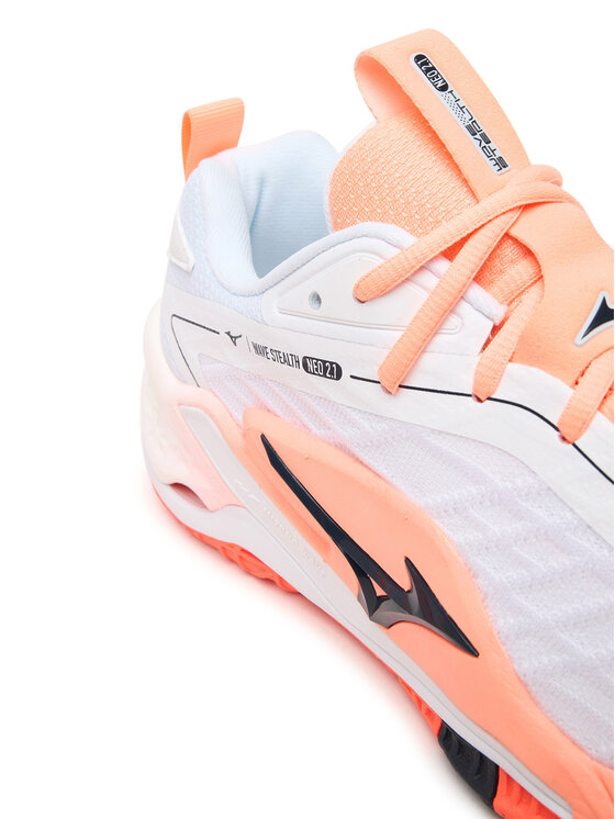 Mizuno Mizuno Zāles apavi Wave Stealth Neo 2.1 X1GA2640 Balts