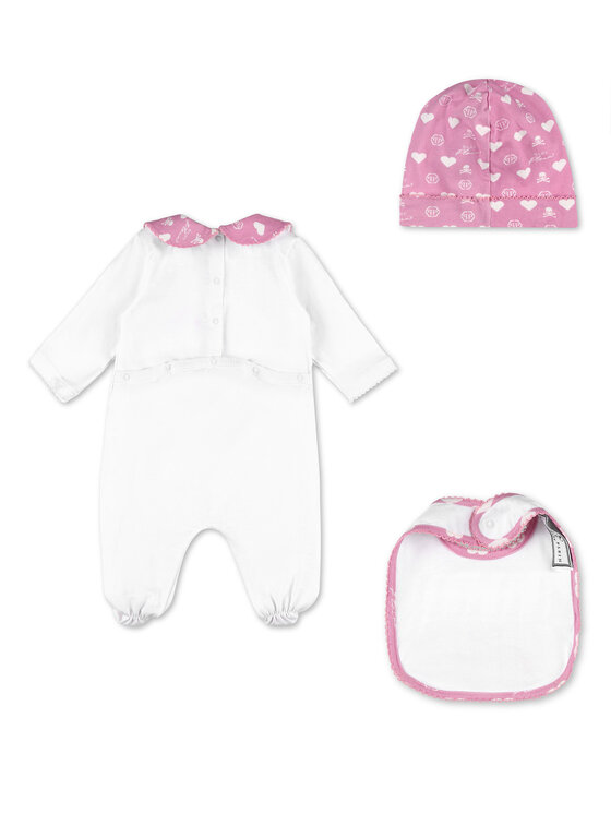 PHILIPP PLEIN PHILIPP PLEIN Completo per neonati 1191 Bianco