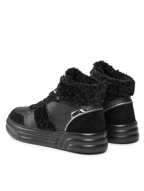 Liu Jo Liu Jo Sneakersy Cleo 22 Warm BF3033 PX389 Czarny