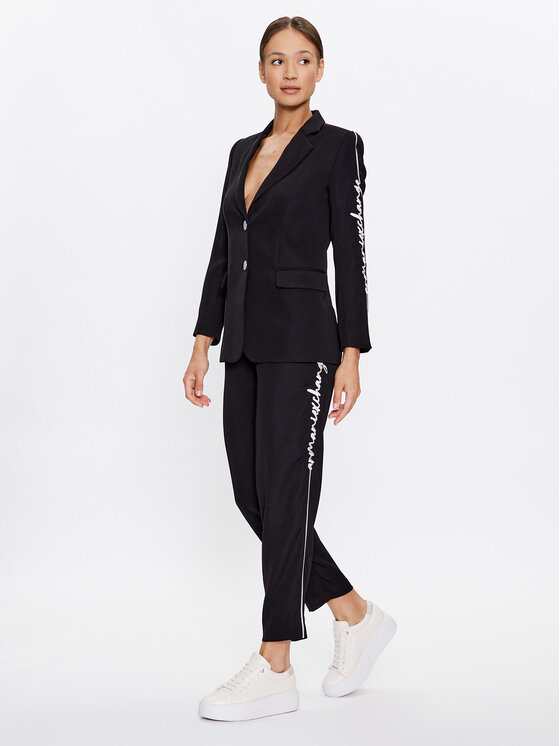 Armani Exchange Armani Exchange Riidest püksid 6RYP05 YN4LZ 1200 Must Regular Fit