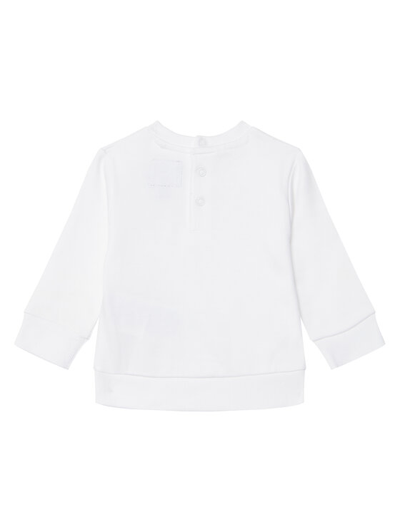 Guess Guess Pulóver és szövet nadrág szett I5BG01 KAD74 Fehér Regular Fit