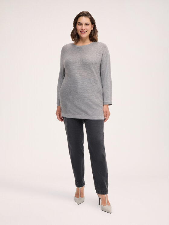 Fiorella Rubino Fiorella Rubino Maglione M216E102298N013 Grigio Over Fit