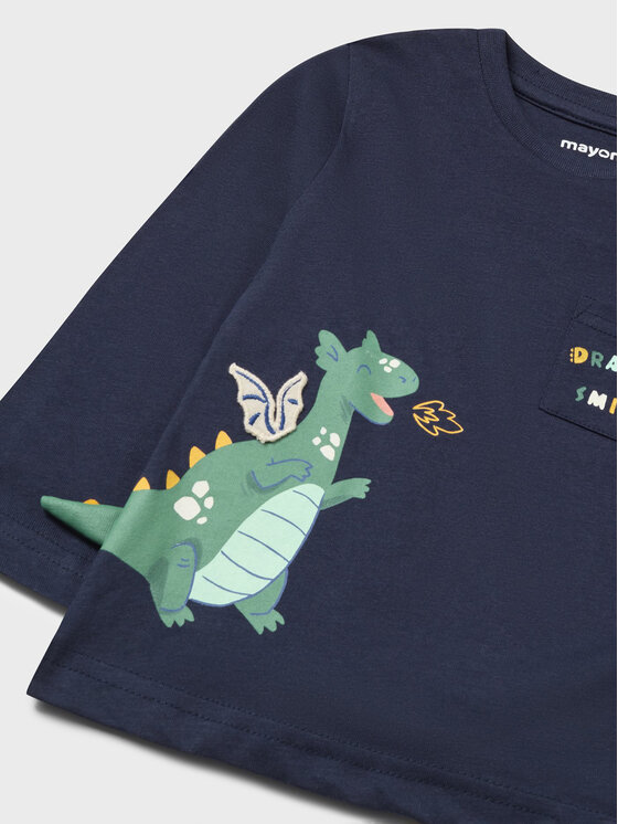 Mayoral Mayoral Блузка 2.017 Cиній Regular Fit