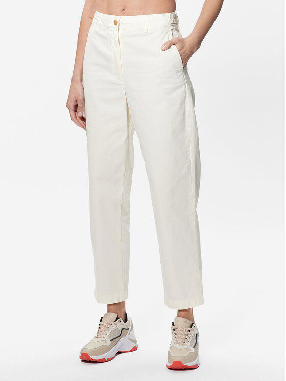 Tommy Hilfiger Tommy Hilfiger Chinos WW0WW38731 Écru Regular Fit